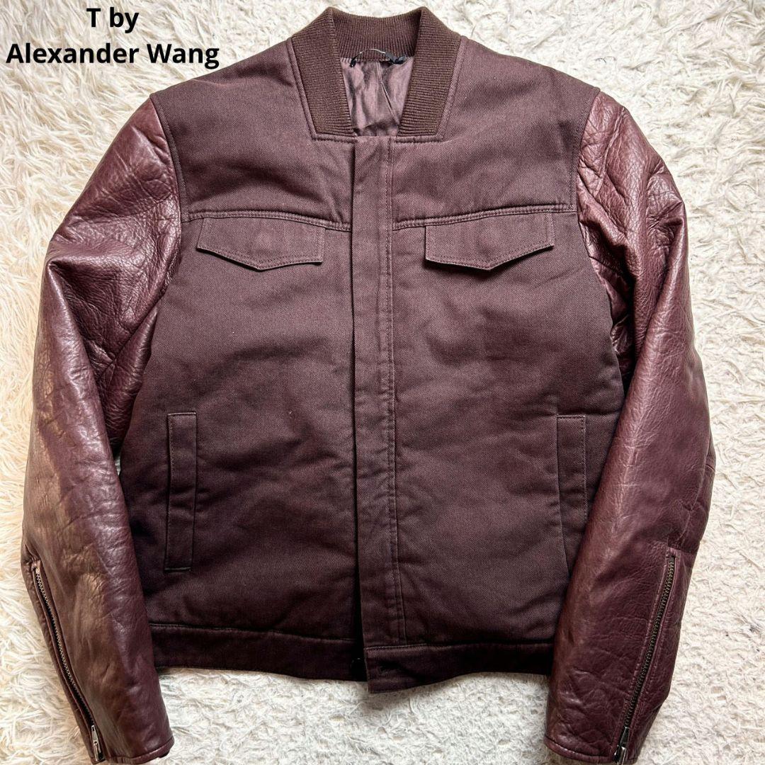 T by Alexander Wang レザー ウール ジャケット ブラウン 楽天市場】THE JACK LEATHERS ジャックレザーズ 本革 スウェード