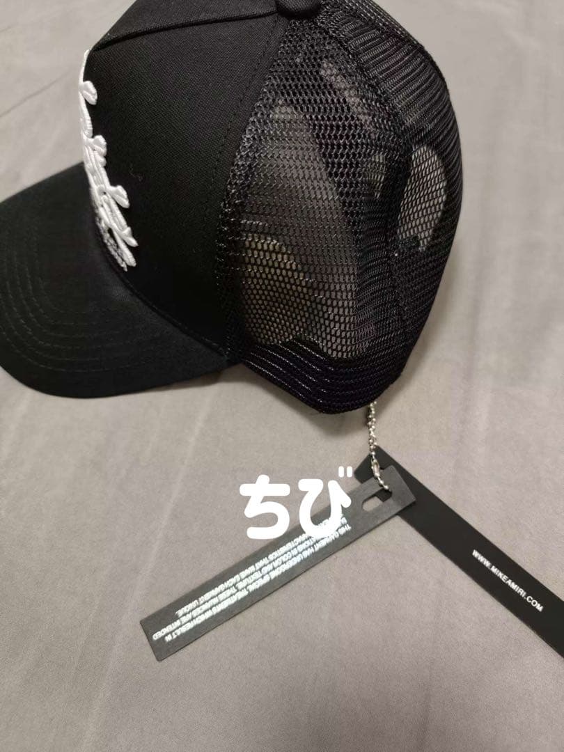 セールファッション - AMIRI ブラック トラッカーキャップ 新品タグ付き