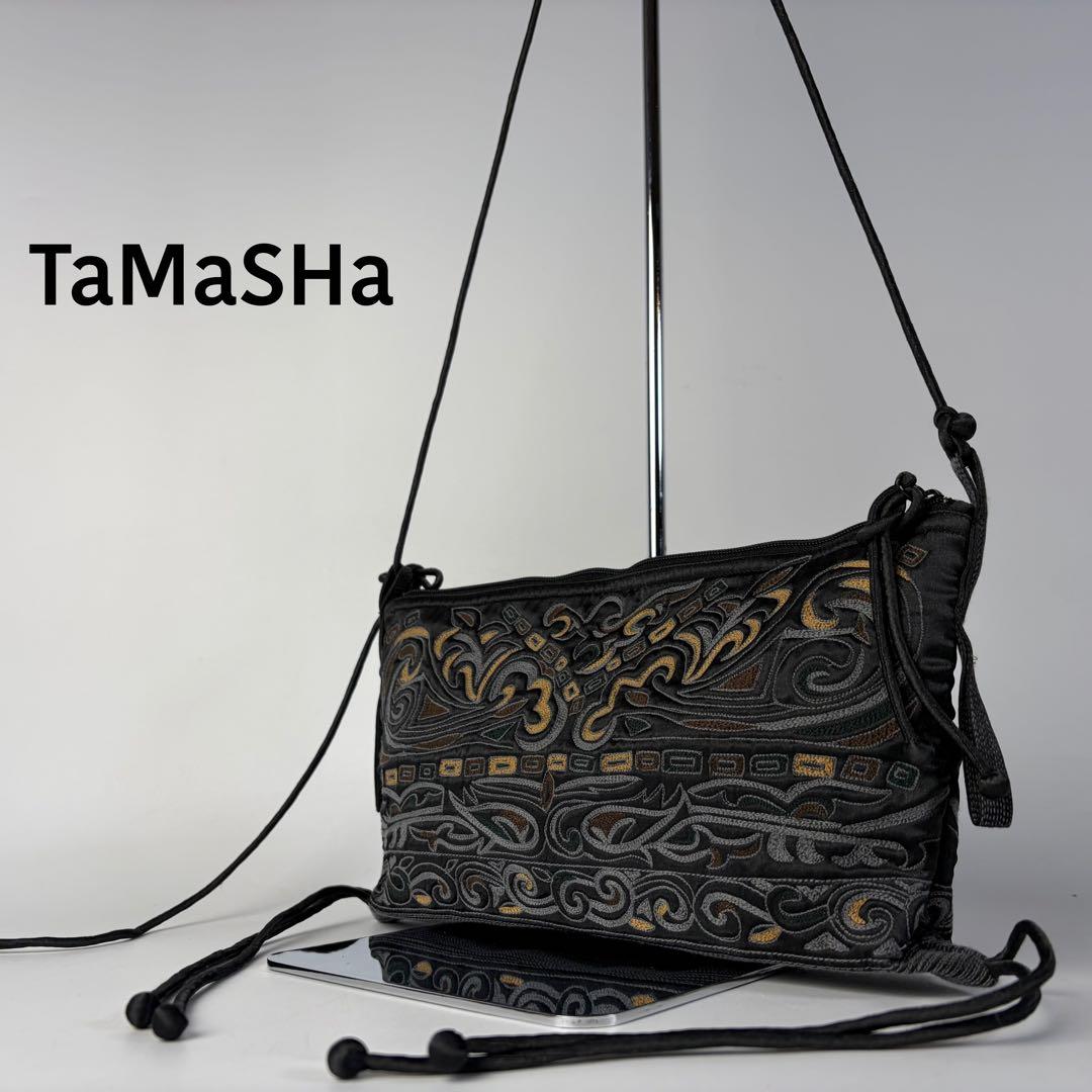 希少】美品TaMaSHaイッセイミヤケ ショルダーバッグ 刺繍 - メルカリ