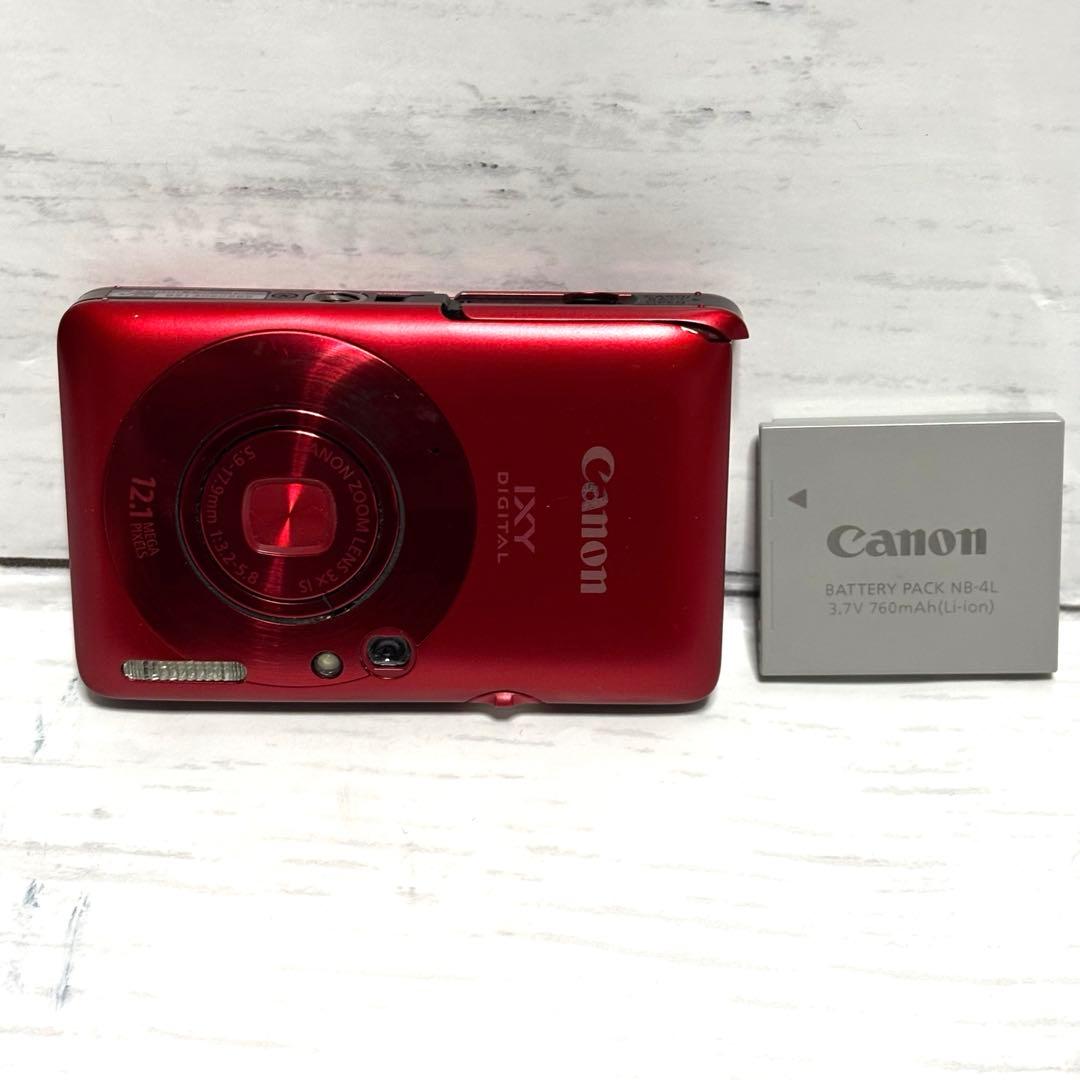 動作確認済】Canon IXY DIGITAL 210 IS レッド - メルカリ