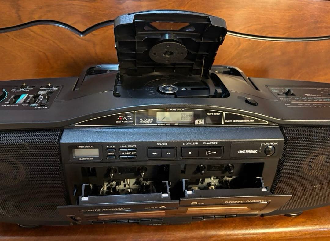 Victor RC-X55 ラジカセ：作動品