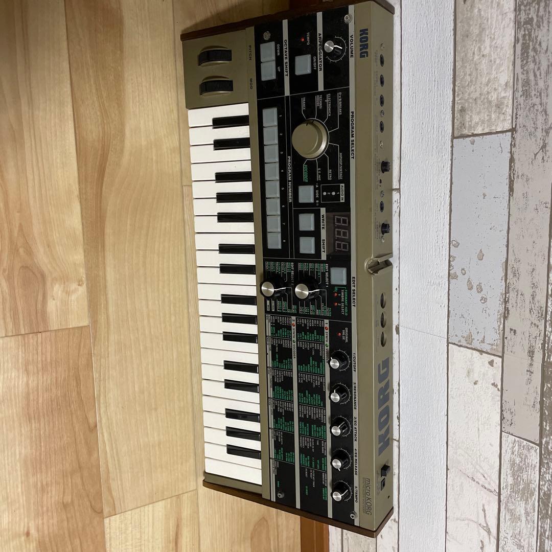 KORG microKORG シンセサイザー 37鍵 ジャンク - メルカリ