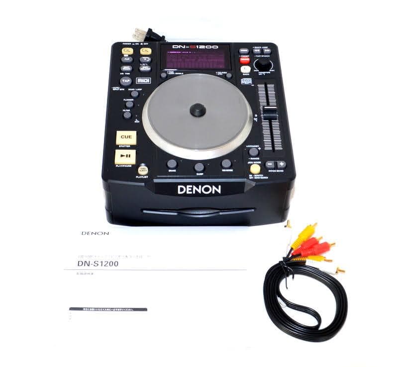DENON デノン DJ CDプレーヤー DN-S1200 Denon DNS1200 Tabletop DJ CD/MP3 Player | zZounds
