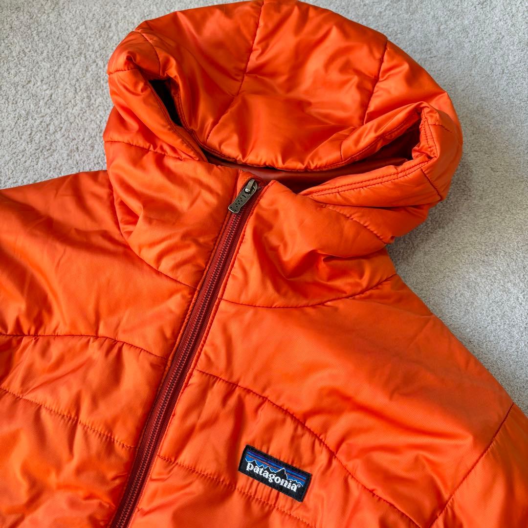 パタゴニア マイクロパフジャケット オレンジ 83974F9 フード パーカー
