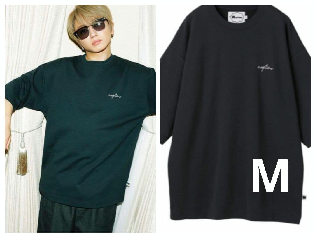 Naptime. ナップタイム Tシャツ Nissy 西島隆弘さん 黒 М - メルカリ