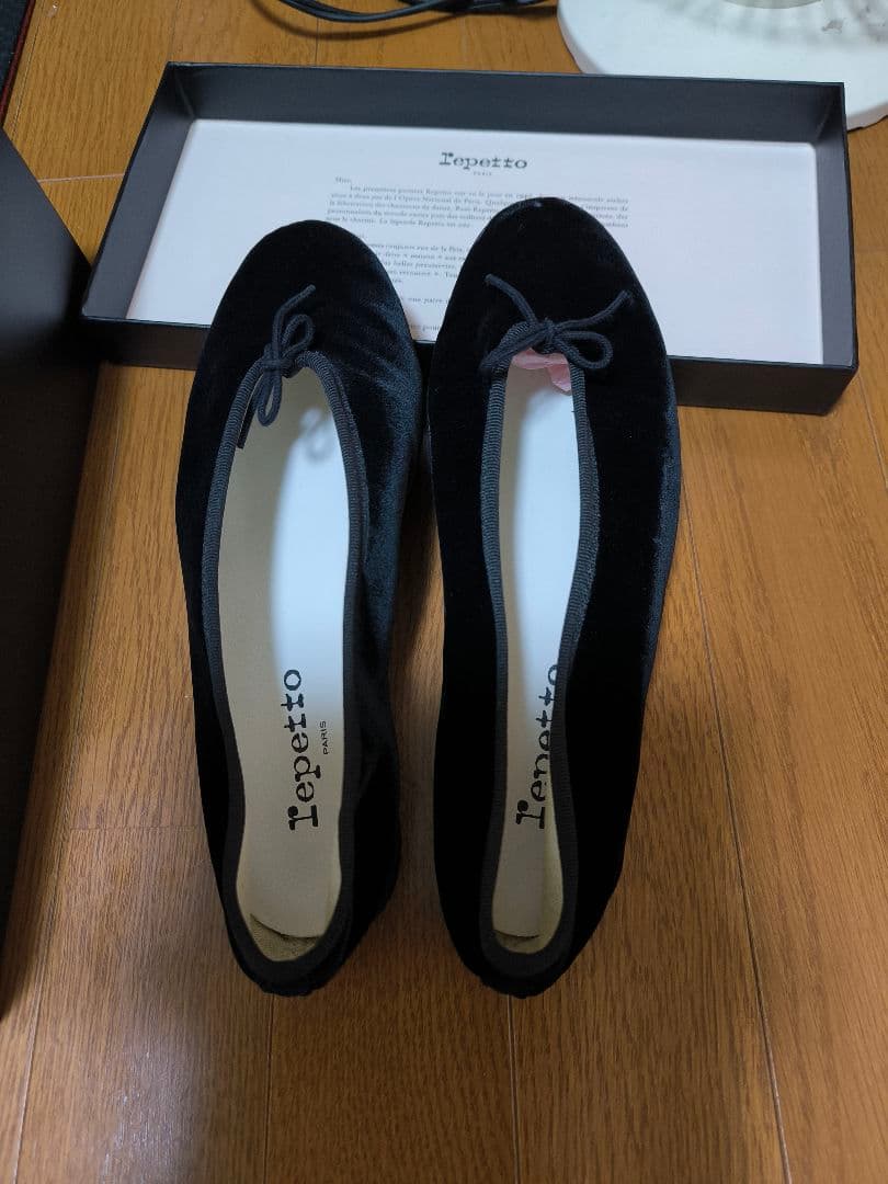 最終お値下げ　レペット　38 黒　美品