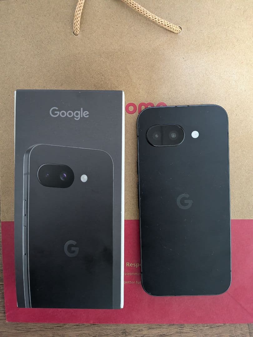 Google Pixel 9a 黒 本体 付属品　箱付き Google Pixel 9a 新品未開封 ブラック - メルカリ