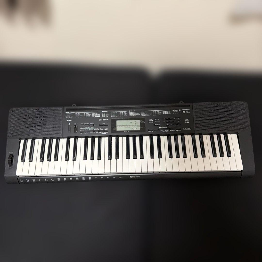 CASIO CTK-3500 電子ピアノ CASIO×島村楽器 初のコラボキーボード「CTK-3500」 2017年3月11日(土