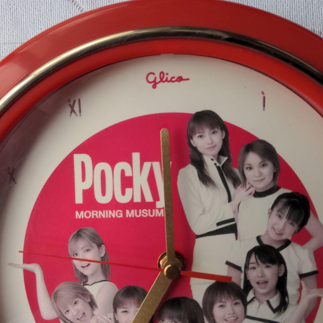 POCKYコラボ モーニング娘 オリジナルサウンドクロック ジャンク品
