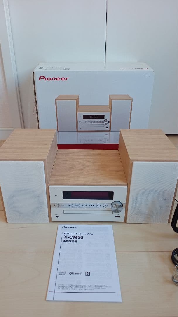 【美品】パイオニア　Bluetooth対応コンポ　Pioneer　X-CM56 Amazon.co.jp: パイオニア X-CM56 CDミニコンポ Bluetooth搭載/AM/FM