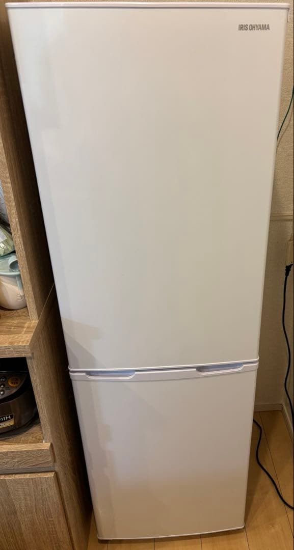 2023年製 アイリスオーヤマ 冷蔵庫 ホワイト162L たのメル便送料無料