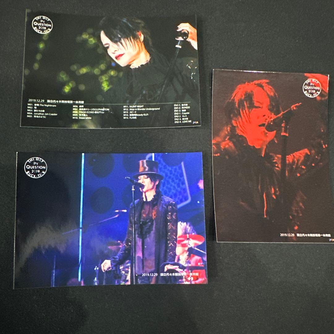 BUCK-TICK DIQ2019 代々木第一体育館 櫻井敦司 メモカ 3枚 - メルカリ