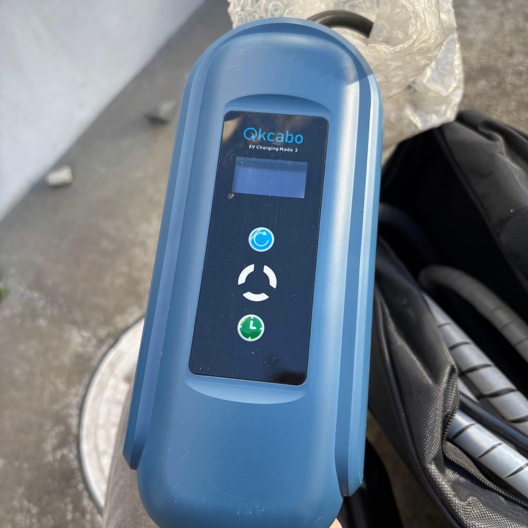 専用Qkcabo 電気自動車 充電ケーブル 100V-125V(PHEV/EV Qkcabo 100V 電気自動車 充電ケーブル EV 充電 用 ケーブル、100V-125V