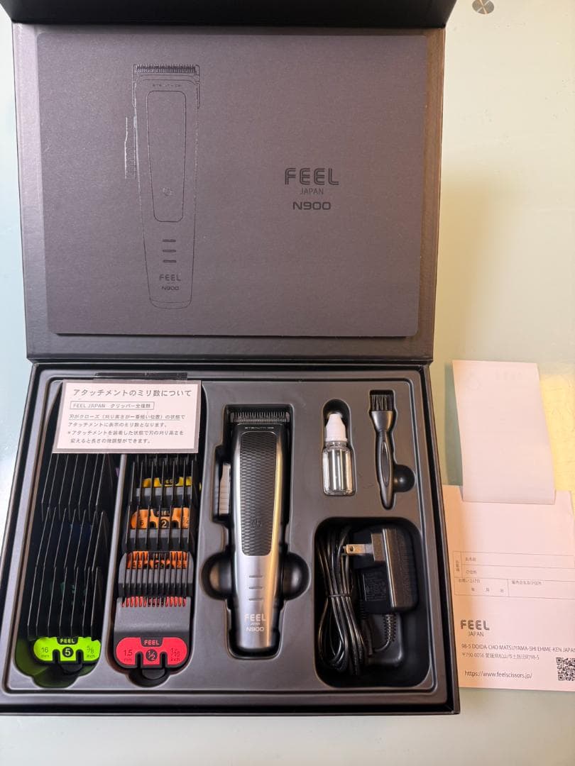 FEEL JAPAN プロ用バリカン N900 Stealth 03