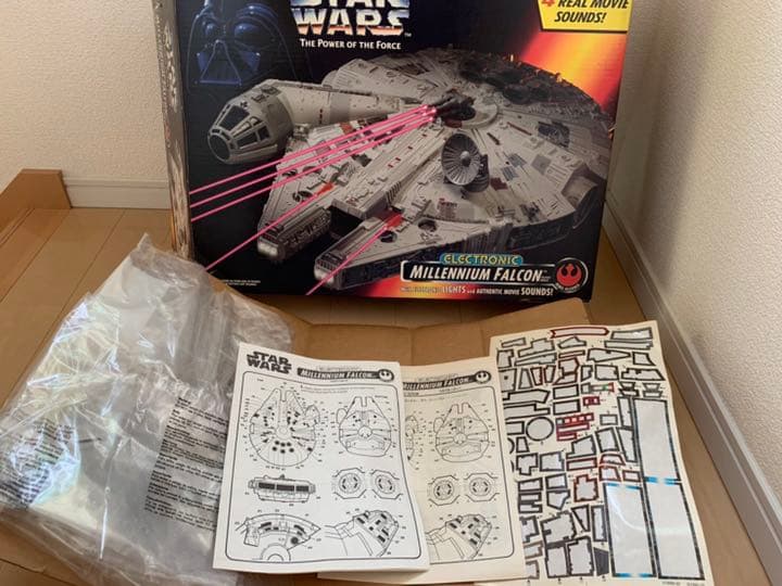 ミレニアムファルコン号 スターウォーズ ケナー社製 - メルカリ