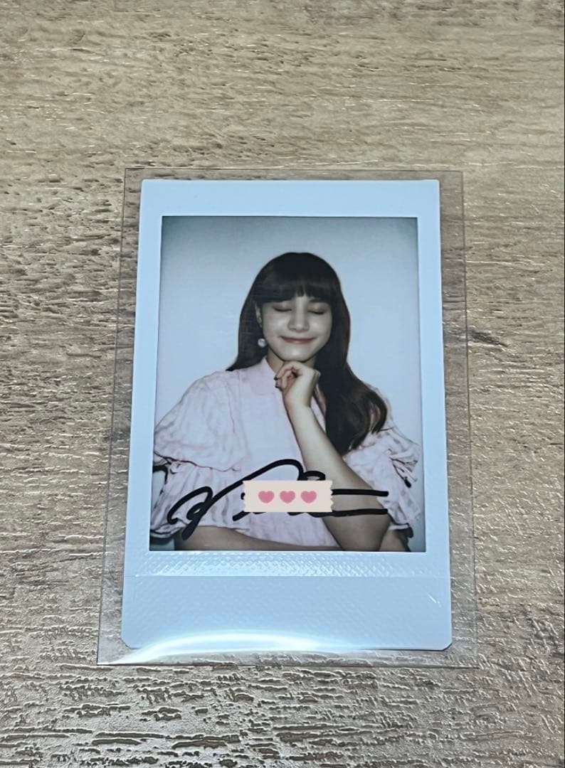 NiziU ニナ NINA 直筆サイン入りチェキ - メルカリ