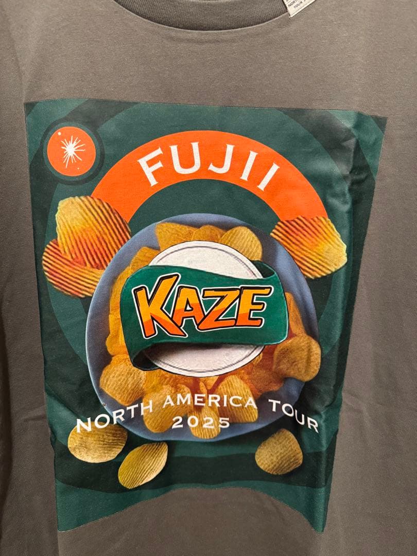 最終値下げ】藤井風 北米ツアー 2025 ライブTシャツ (L) - メルカリ