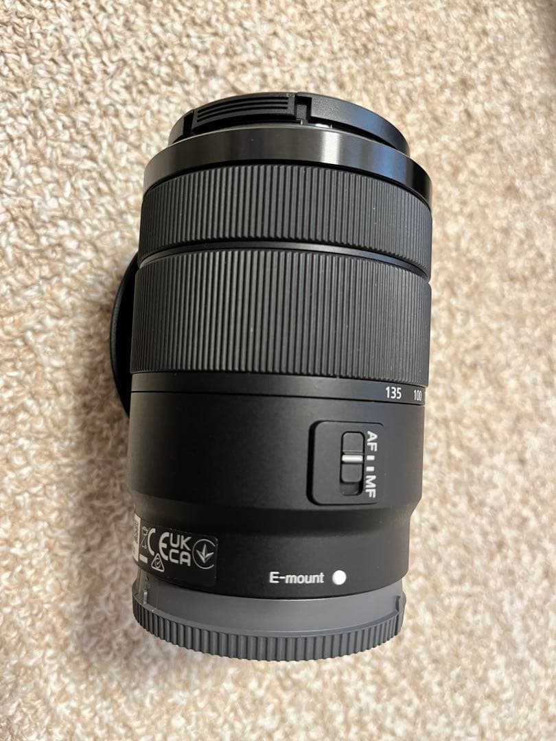 新品同様SONY 18-135mm f3.5-5.6 sel18135 ソニーe