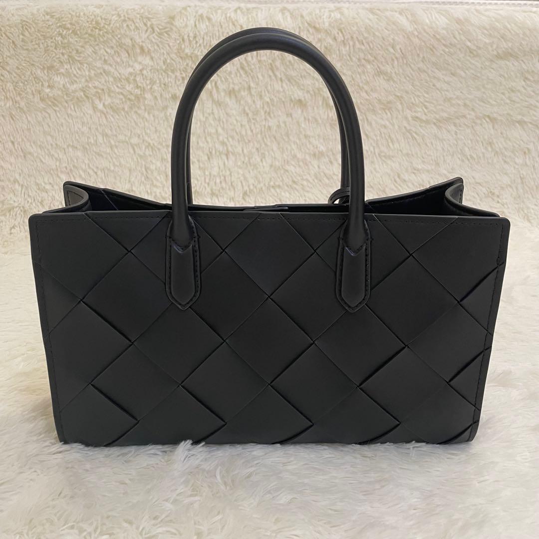 新品未使用 マイケルコース2wayショルダーバッグ レザー ブラック 小泉今日子