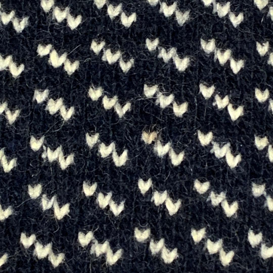 80s ‼️L.L.Bean エルエルビーン バーズアイセーター ウールニット