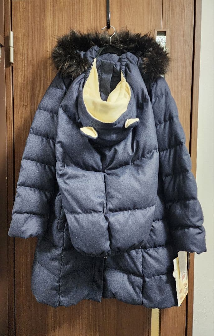 a.i.nママコート ダウン ケープ付 マタニティ M〜L ネイビー 抱っこ対応 楽天市場】【楽天ランキング1位】ママコート ダウンコート ベビー