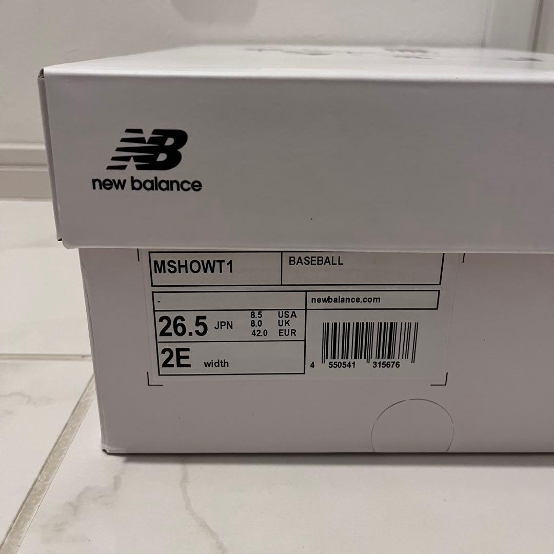 26.5cm FuelCell Ohtani 1 大谷翔平　スパイク　ホワイト