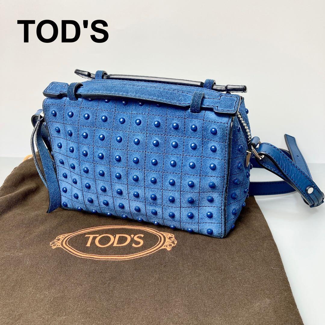 TOD'S トッズ ゴンミーニ ショルダーバッグ 2way スタッズ - メルカリ