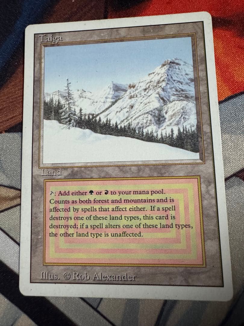 MTG　Taiga　3ED英　1枚 買取相場】-MtG-(英)Taiga【3ED】 No.287【Cardshop Serra】