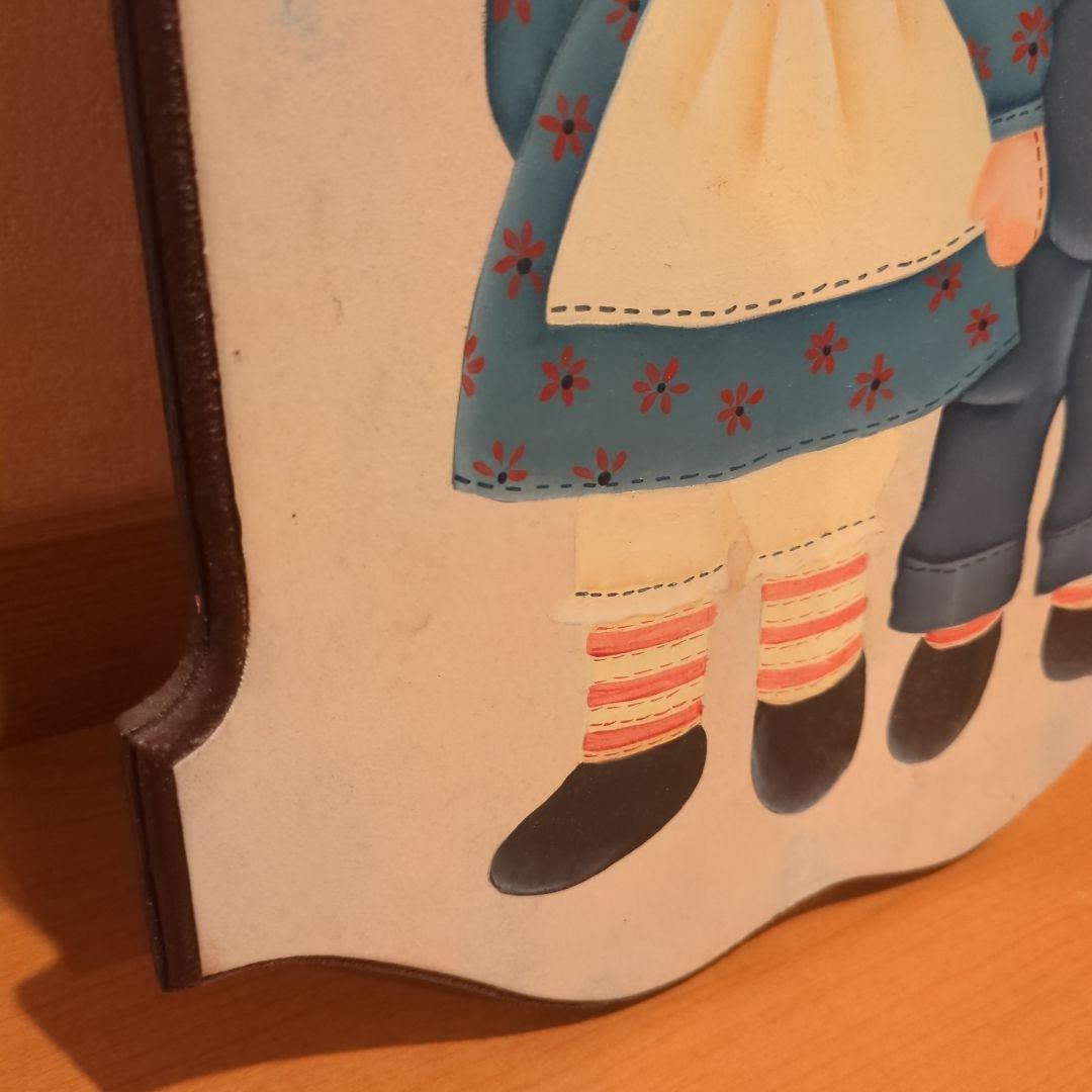 ラガディアン＆アンディトールペイント 壁掛け ハンドメイド 木製