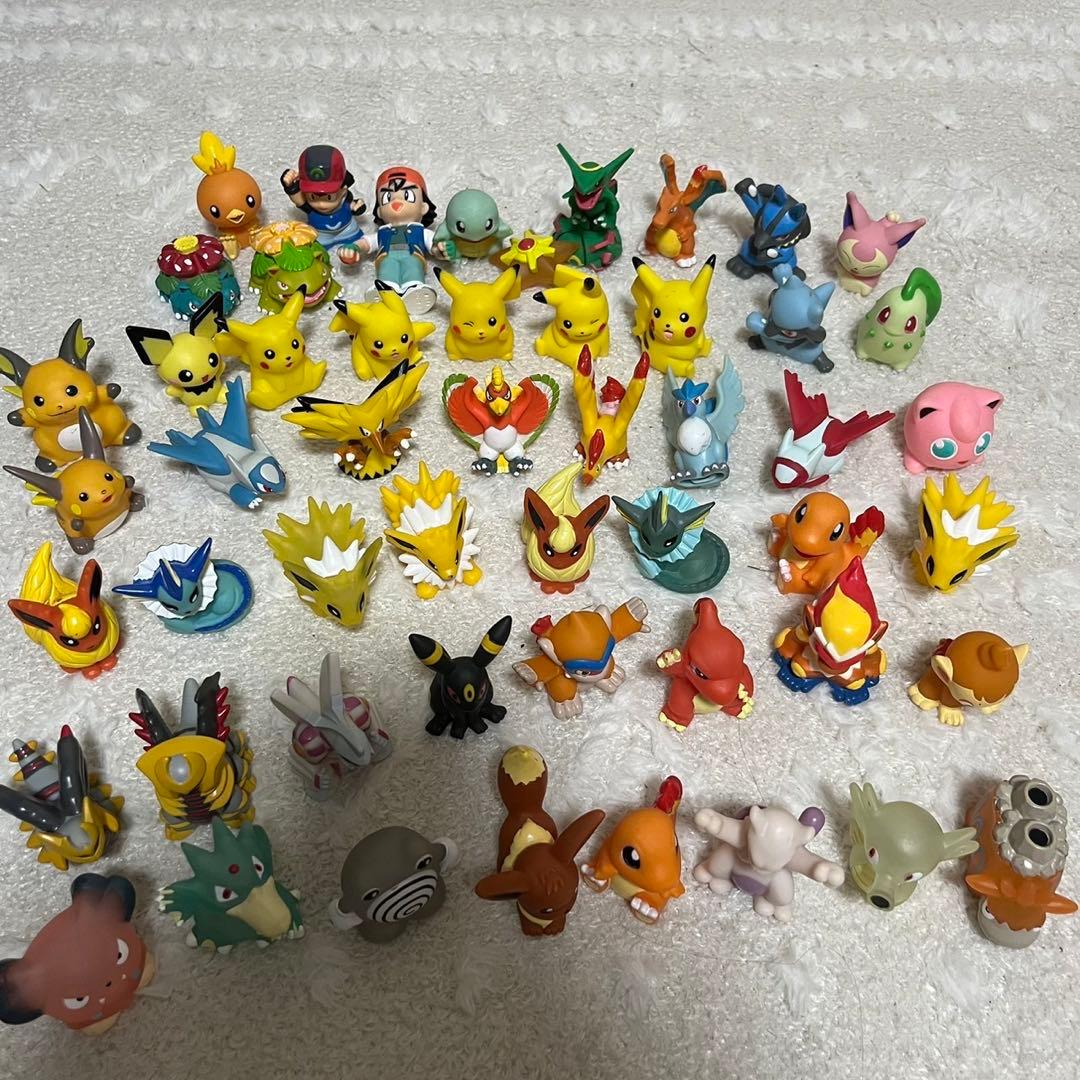 ポケモン 指人形 52体セット 色違い 伝説ポケモン クリアあり 大幅