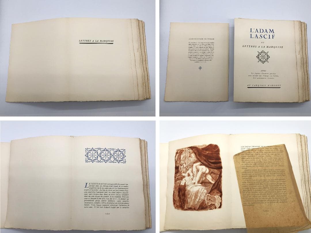 【 フランス発禁官能小説 】　アングラ図書　1950年