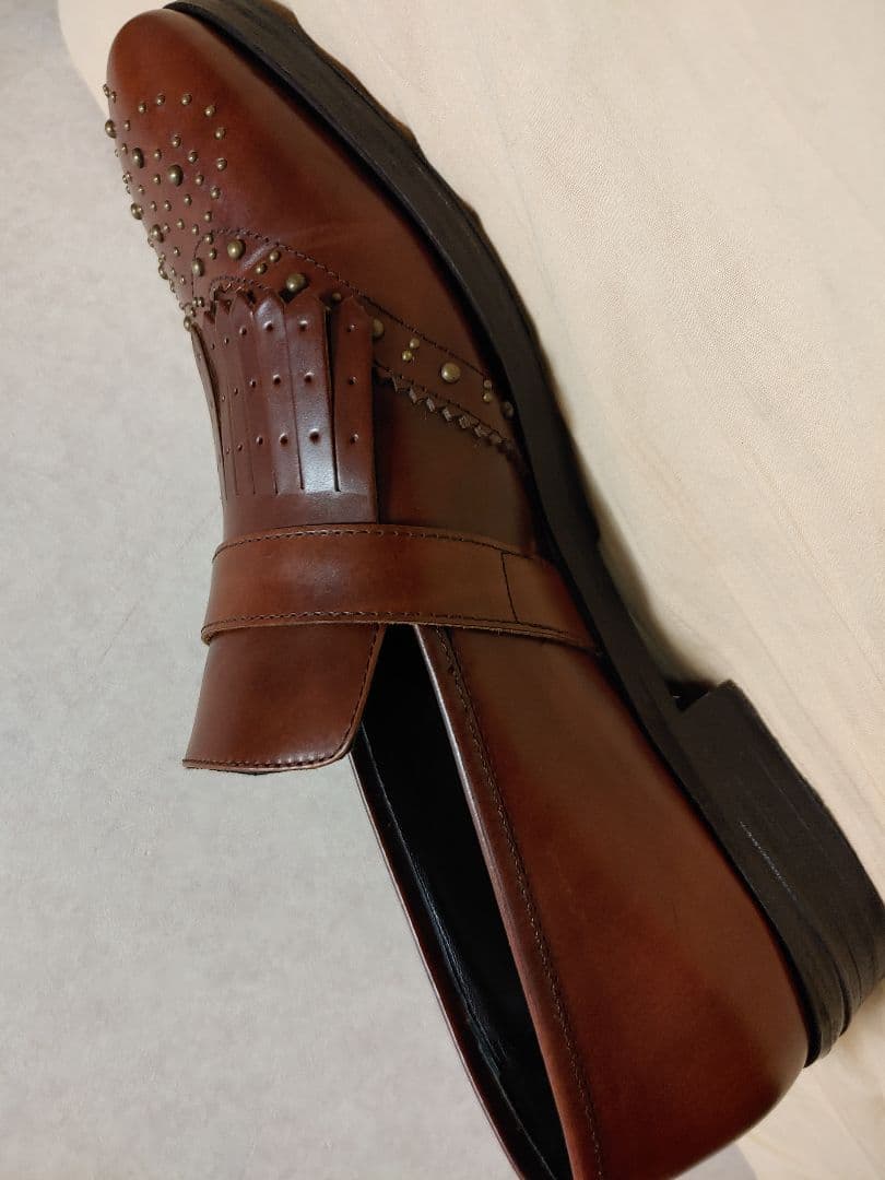 BACCHUS バッカス スタッズ ローファー - メルカリ