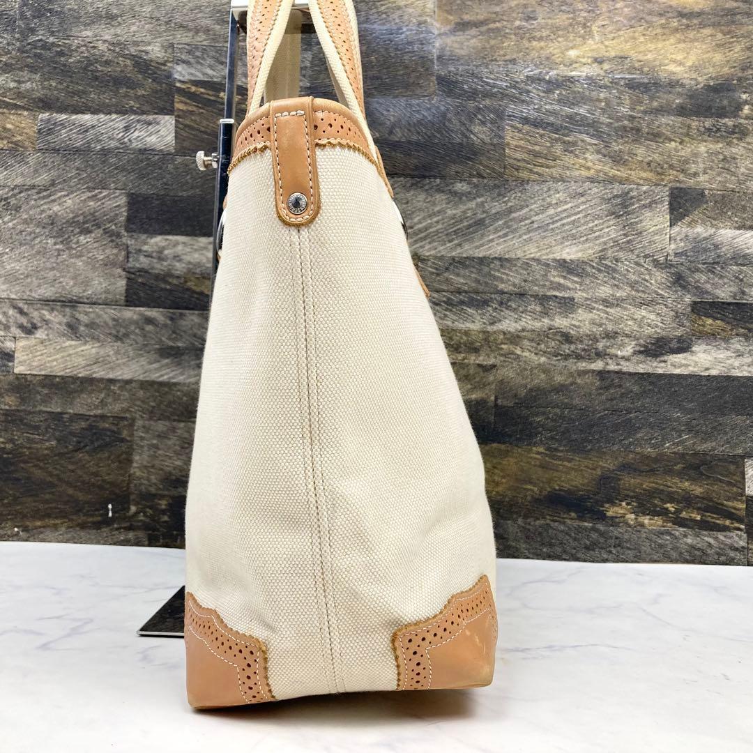 バーバリー ブルーレーベル トートバッグ ホースロゴ キャンバス