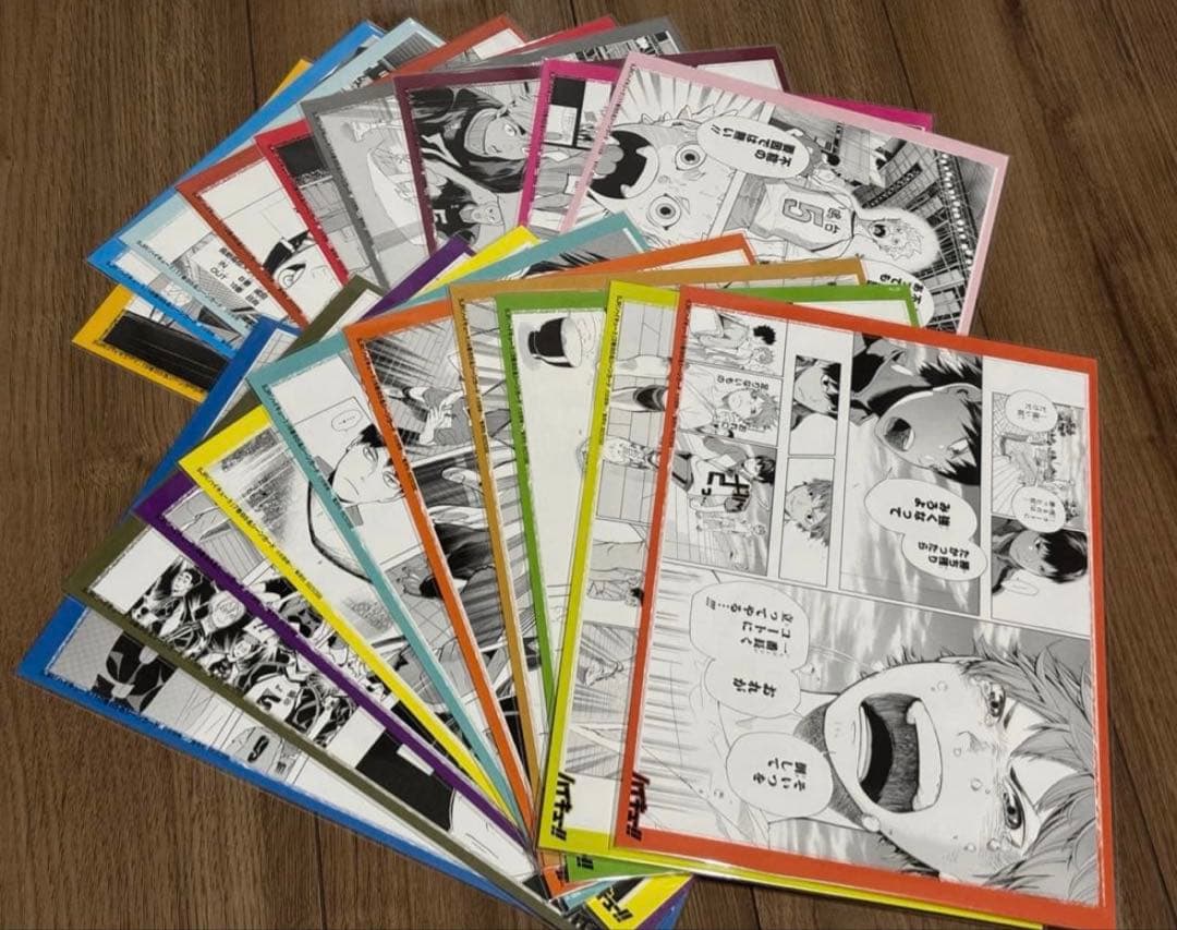 《美品》ハイキュー!!リミックス全巻初版セット B5名シーンカード付き