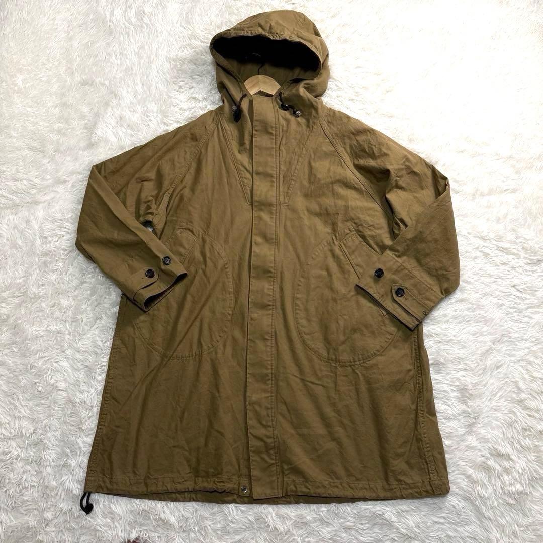 現行 美品 45R サードオックスフォード スノーパーカー F カーキ R刺繡