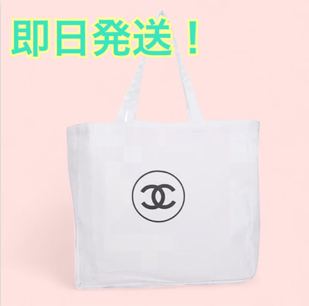 新品】シャネル CHANELノベルティキャンバストートバッグ - メルカリ