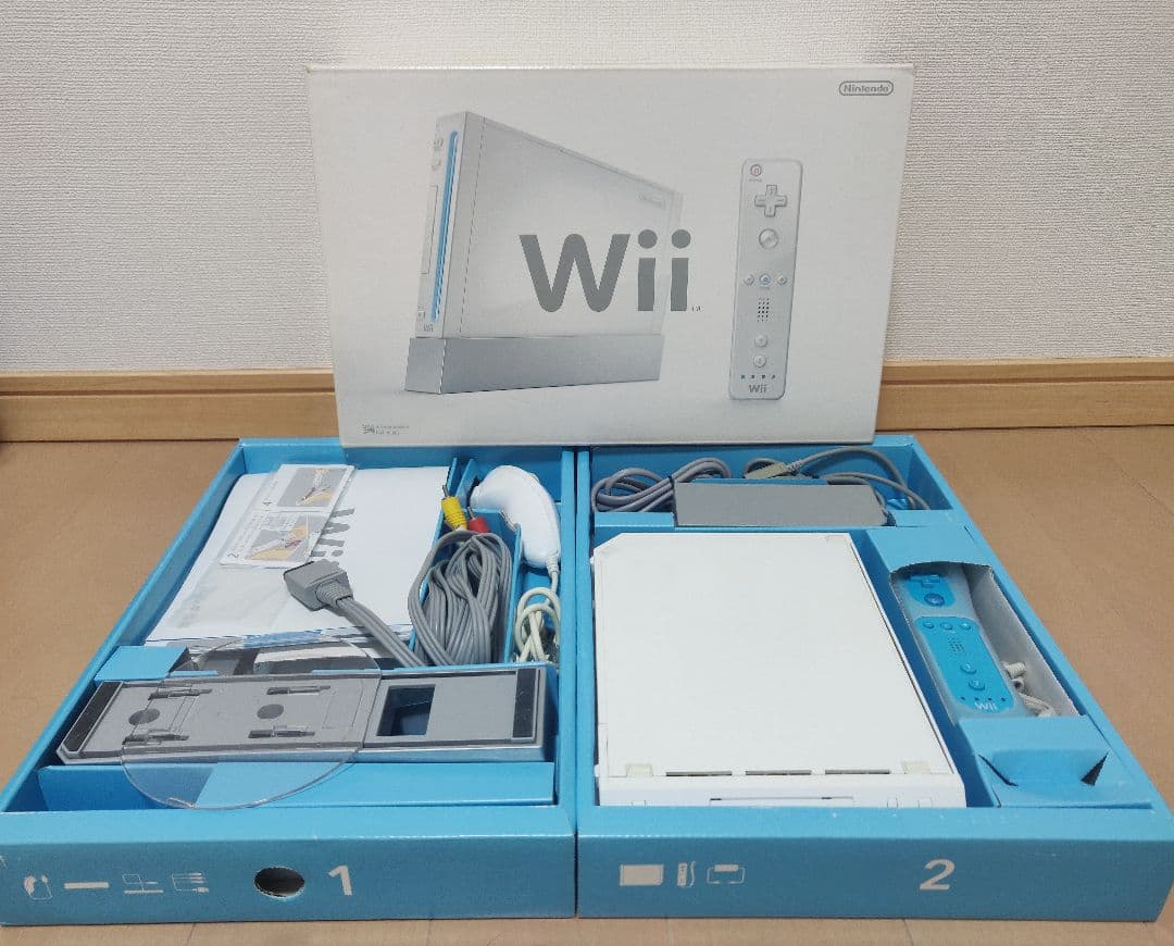 動作品Nintendo Wii 本体 + 6本ソフトセット - メルカリ
