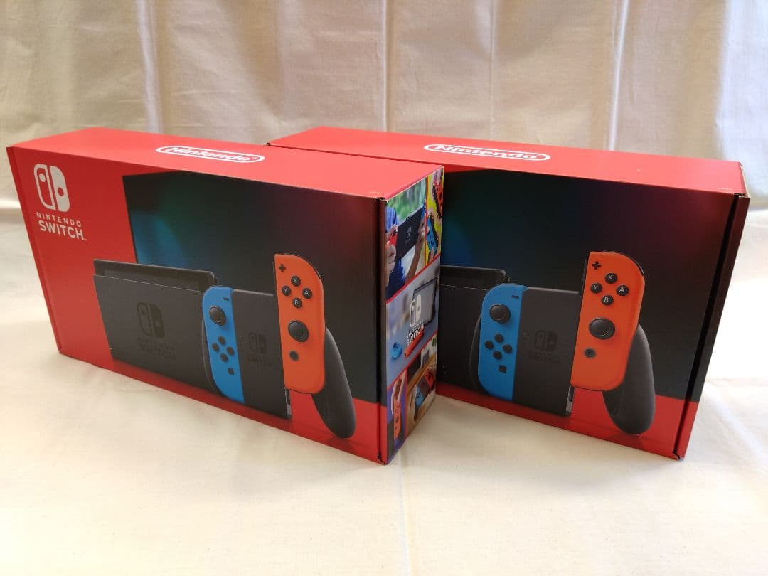 新品 任天堂Switch バッテリー強化版２台 Amazon.co.jp: 【整備済み品】 Nintendo Switch ニンテンドー スイッチ