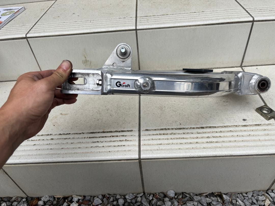 ST50ダックスにて使用 Graftスイングアーム パーツ