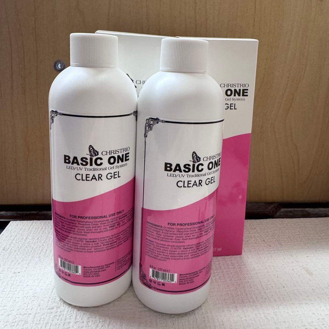 クリストリオ ベーシック ワン クリア ジェル 237 ml 2本 楽天市場】クリストリオ ベーシックワン クリア ジェル 237ml LED＆UV