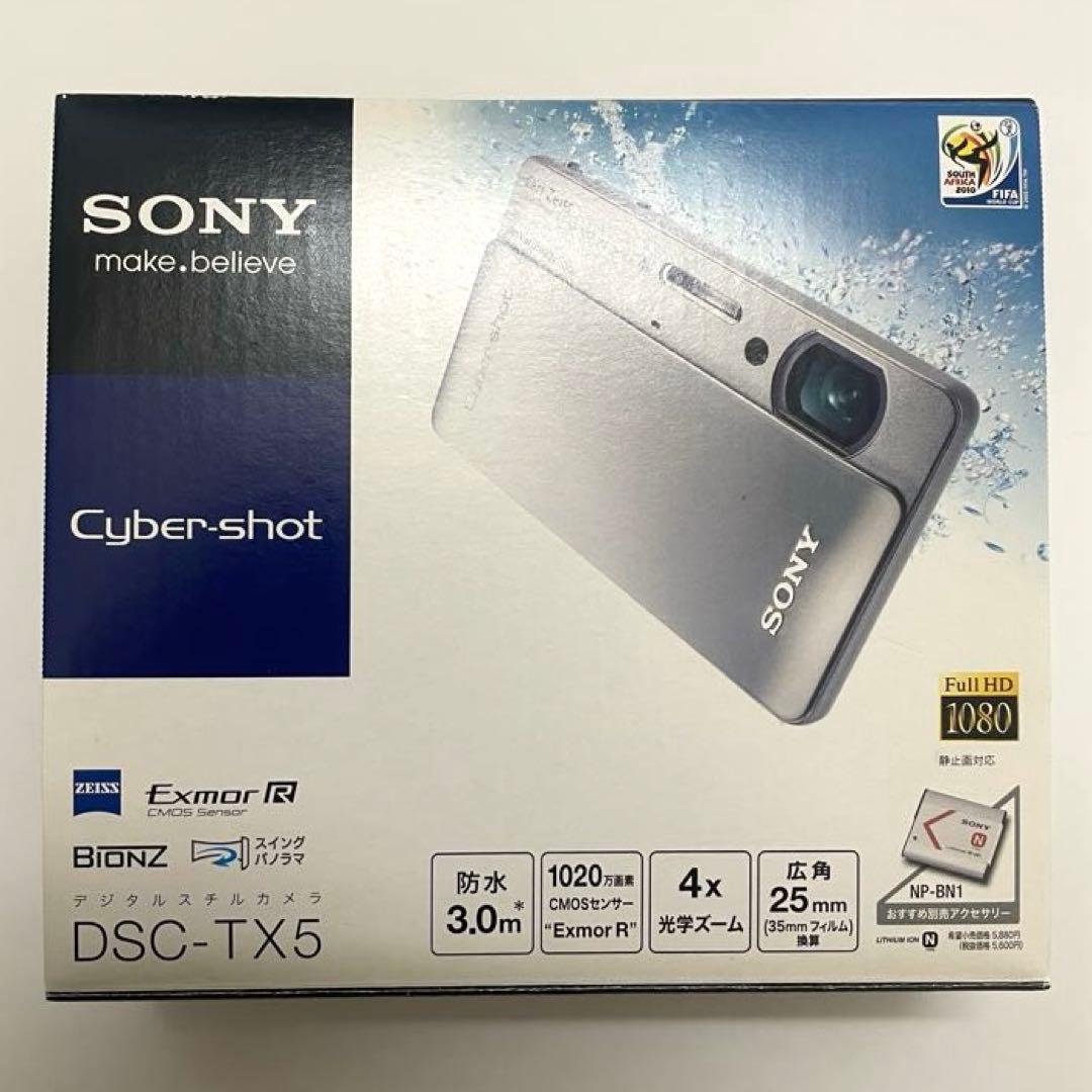 【防水・防塵 デジカメ】美品 SONY CyberShot DSC-TX5 ソニー、防水タッチパネルデジカメ「DSC-TX5」 - 価格.com