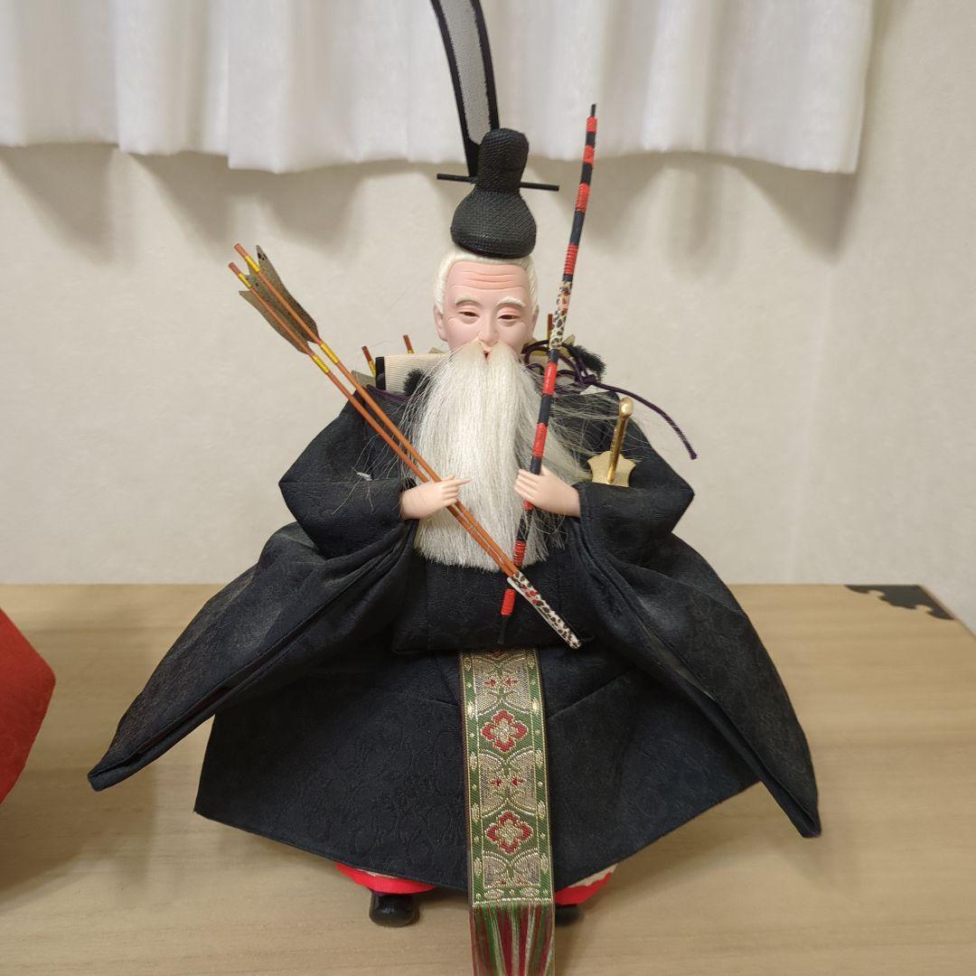 shinsuke様専用】お雛様七段飾り 人形15体+雪洞 桐箱入り ビンテージ