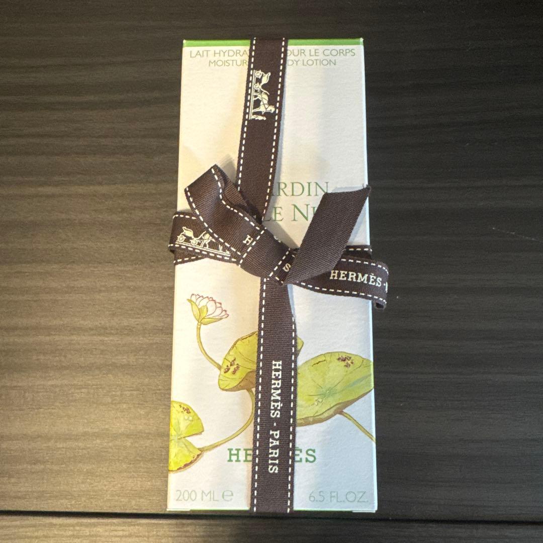 HERMES モイスチャライジング ボディローション 《ナイルの庭》 200mL