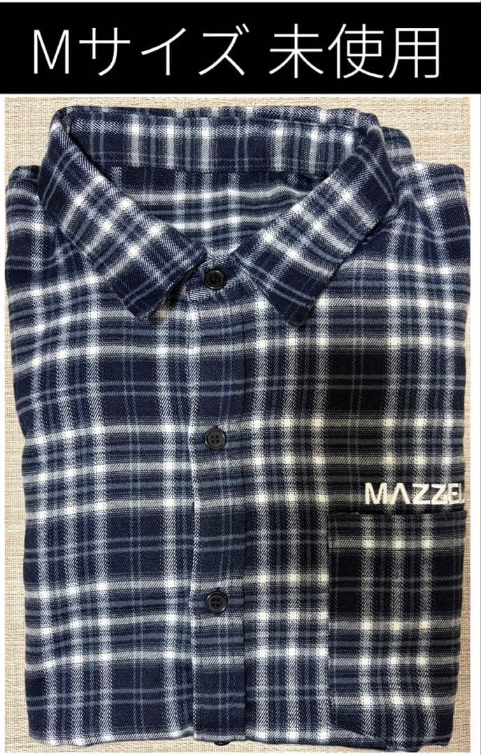 【匿名発送】MAZZEL “RSF\" チェックシャツ Mサイズ