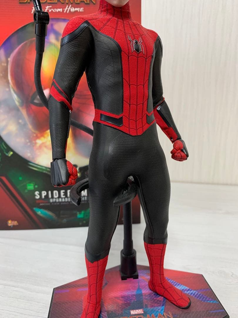 ホットトイズ スパイダーマンアップグレードスーツ - メルカリ