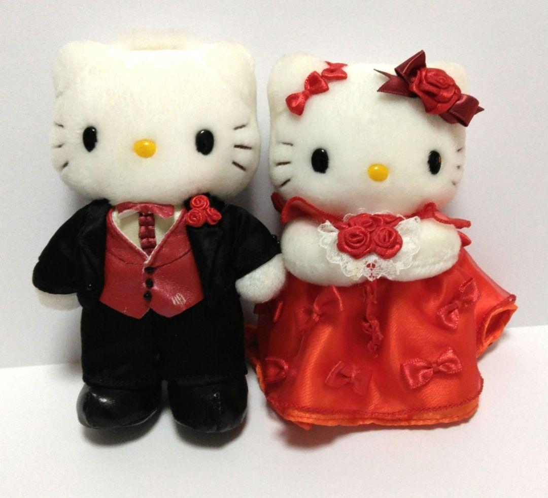 ハローキティ　キティ&ダニエル　サンリオ リボンドレスセット　レア　希少　レトロ フォトジェニックリカちゃんがハローキティとコラボ! レトロ可愛い衣装