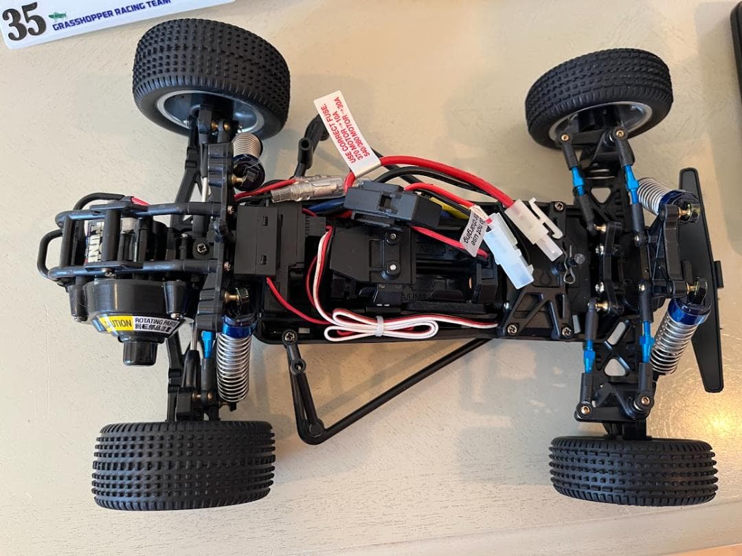 使用1回 タムテックギアグラスホッパーミニGB-01Sカスタム 総額4万円