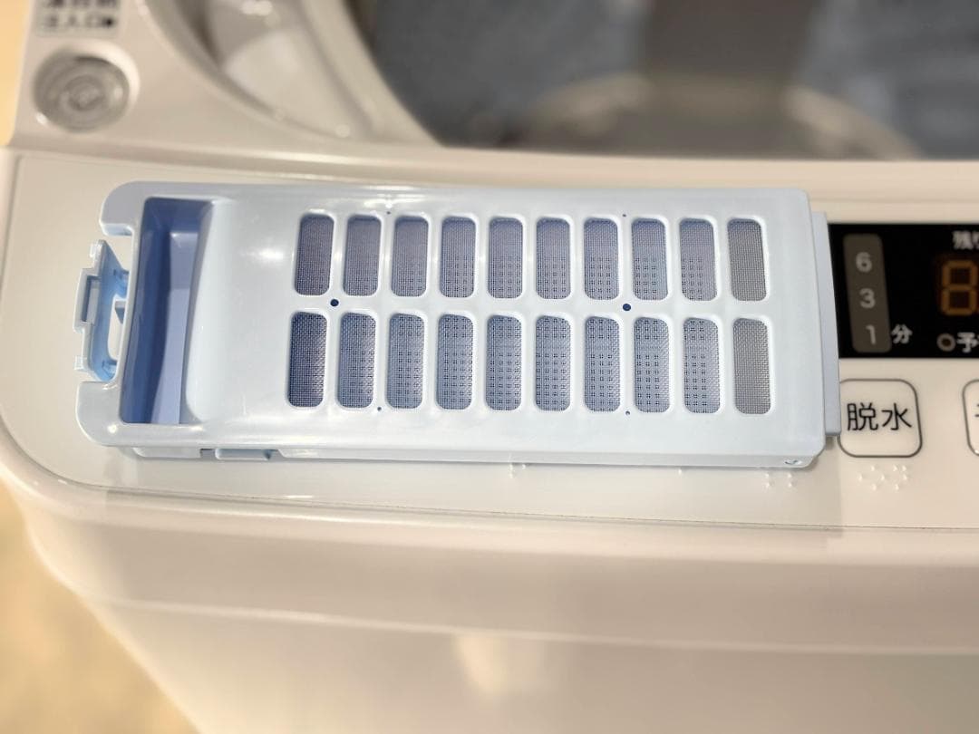 ほぼ未使用！ハイセンス全自動洗濯機 5.5kg HW-K55E 2025年製