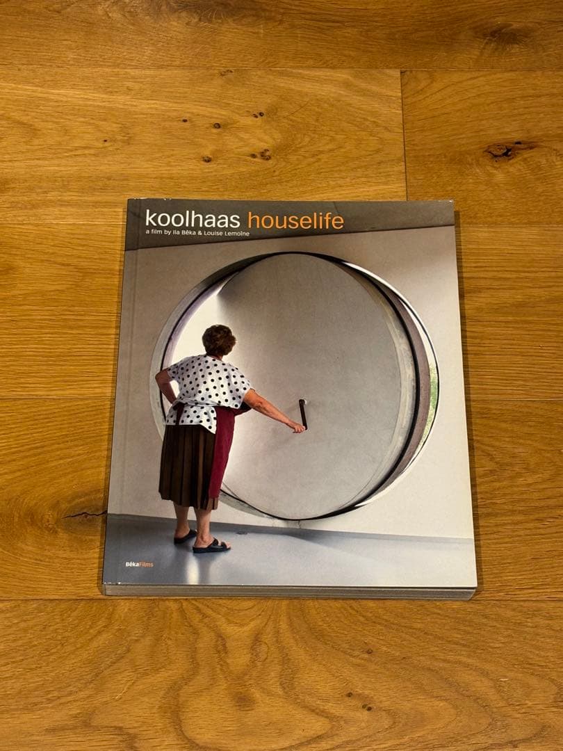 [希少建築本] koolhaas houselife Living Architectures: Koolhaas Houselife / Ila Bêka & Louise