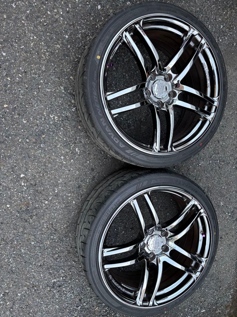 ⭐︎値下げ♪/AVSモデルT5メッキ4本/19インチ/新品ネオバ - メルカリ